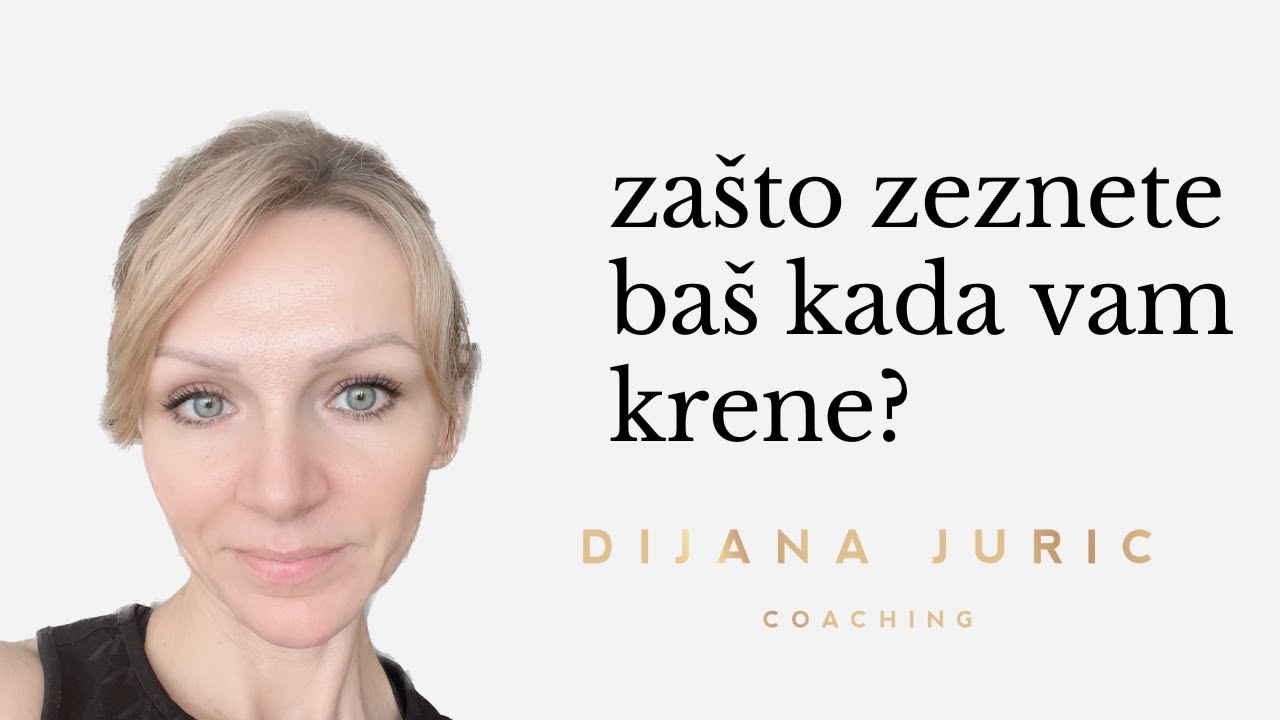 Glavni razlog zašto se SABOTIRAŠ kad ti krene i kako to riješiti I Mindset i Uspjeh I Dijana Juric