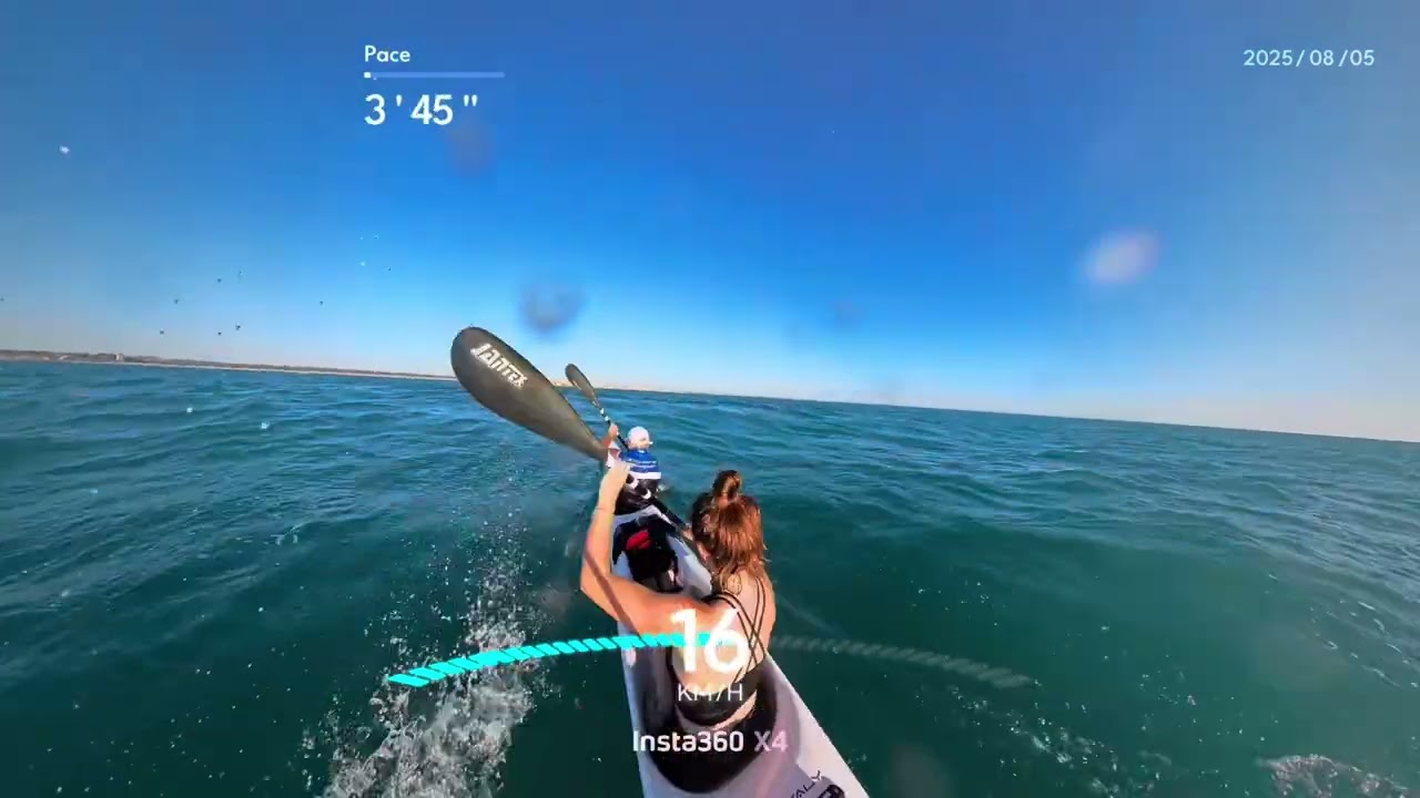 Discesa in surfski fra Ladispoli e passoscuro 