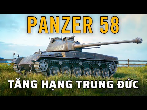 Panzer 58: Tăng hạng trung Đức sau thế chiến 2 | World of Tanks