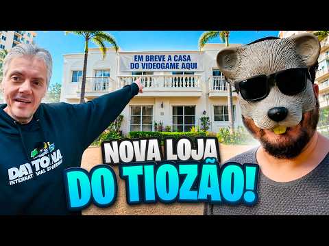 TIOZÃO ME LEVOU NA NOVA CASA DO VIDEOGAME!