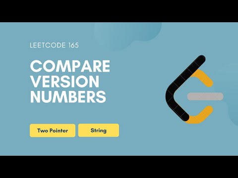 Compare Version Numbers Leetcode 165 Two Pointer String