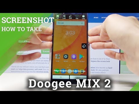 How to Take Screenshot in Doogee MIX 2 - Save & Share Screenshot
