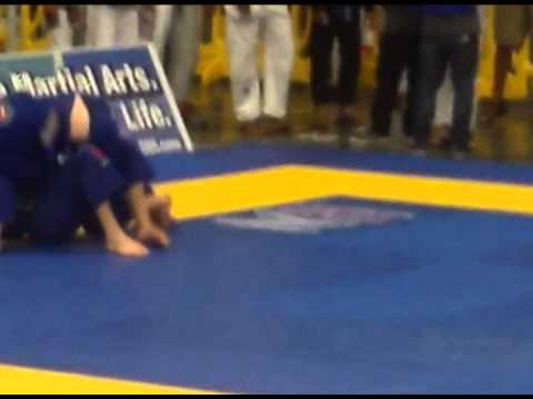 Nathan Hagberg Blue Belt Medium Heavy Semi Final 2013 LasVegasSpringOpen GDJJ Academy