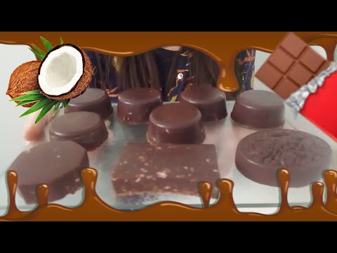 Sabonete de CHOCOLATE com COCO!  Antioxidante, Rejuvenecedor e SUPER HIDRATANTE!