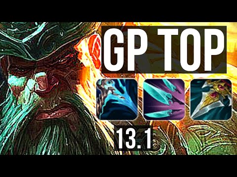 GANGPLANK vs PANTHEON (TOP) | 17/1/6, 7 solo kills, 2.0M mastery, Legendary | EUW Master | 13.1