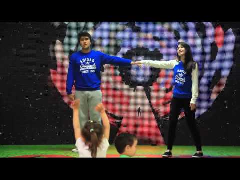Funky Town Students' Performance - Rus & Alika - Popping