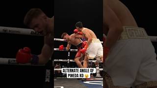 Ed Matthews went OUT THE RING 👀 #misfitsboxing #pineda