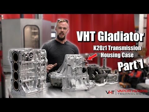 Two-Step Vapor Honing Process: K20z1 Transmission Housing  (Part 1) - Vapor Honing Technologies