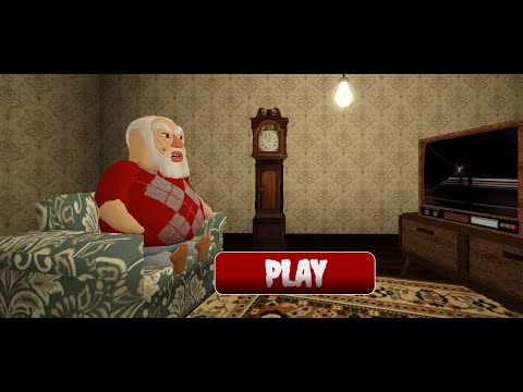 Even when its hard Grandpa cant get me! | Run From Grandpa | Roblox