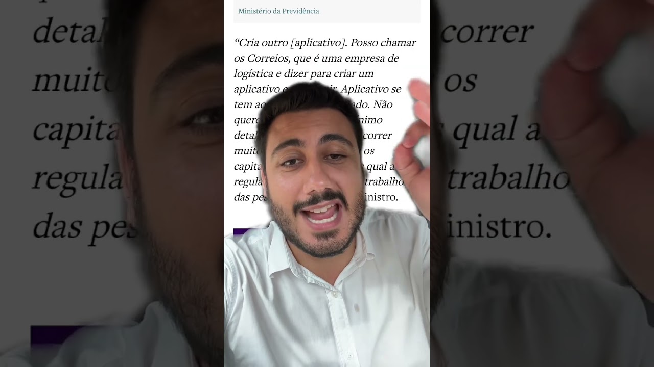 O Correios vai ser o novo Uber 😂😂😂😅#bolsonaro #nikolasferreira #uber #correios