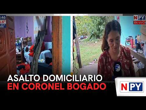 Asalto domiciliario en Coronel Bogado