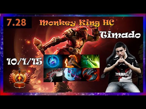 Timado Monkey king HC | Full Gameplay  7.28a | Dota 2 Pro Replays