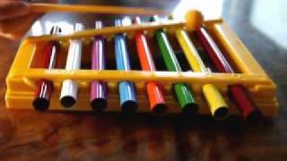 8 tones xylophone