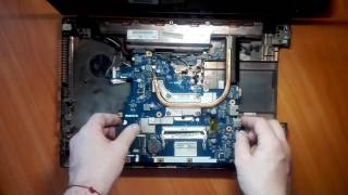 How to open, disassemble a laptop eMachines E642