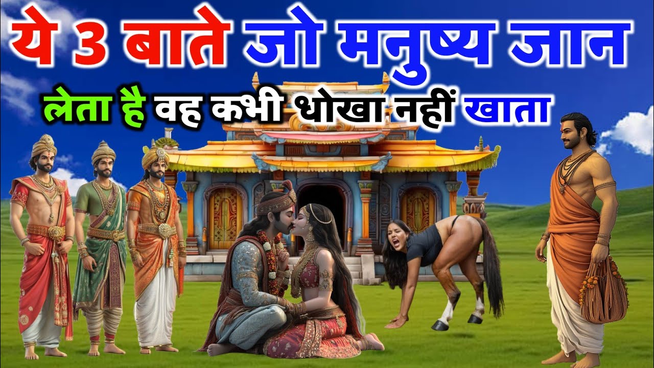 श्री कृष्ण कहते हैं - ये 3 बातें जो मनुष्य जान लेता है वह कभी धोखा नहीं खाता#bageshwardhamsarkar