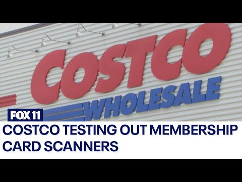 Costco testing out membership card scanners