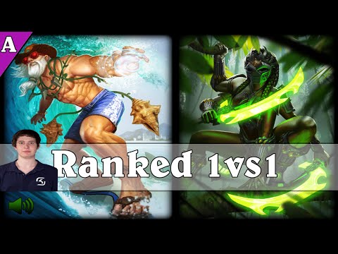 Smite: FNC CaptainTwig - He Bo Vs Kali  - Ranked Match 1vs1 - S2