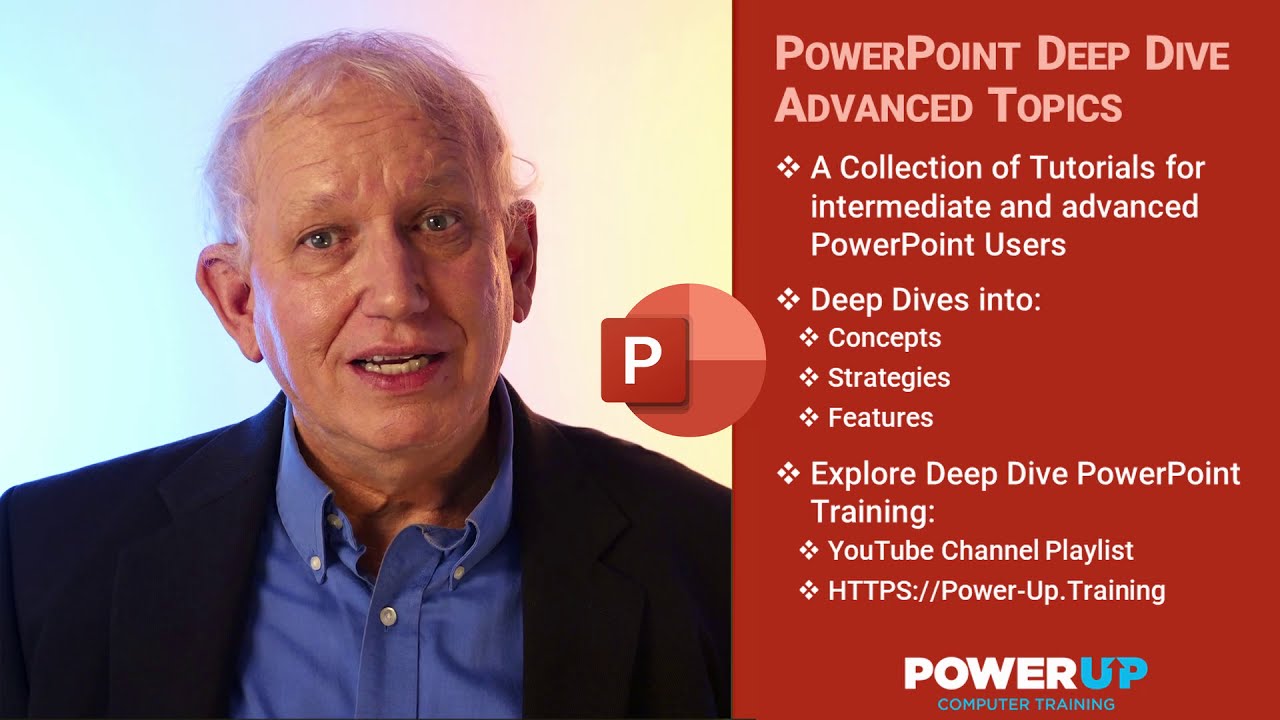 DEEP DIVE PowerPoint Tutorial Playlist Preview