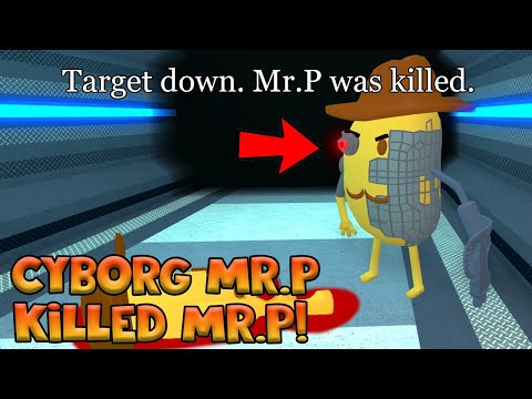 PIGGY CHAPTER 12 BOSS CYBORG MR.P KILLED THE REAL MR.P! (Custom Character Showcase)| Piggy Roblox