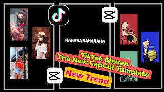 Template Video Editing | TikTok Steven Trio New CapCut Template | CapCut New Template | Steven Trio