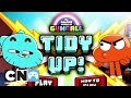 De Wonderlijke Wereld van Gumball | Tidy Up! (Gameplay) | Cartoon Network