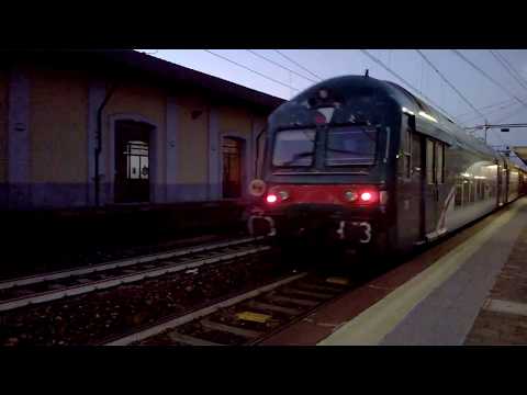 E464 494+6 2 piani Trenord - Monza - 23/10/2018