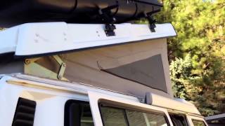 1987 VW Syncro Vanagon Westfalia Camper with Poptop open