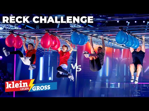 Lukas Dauser & Fabian Hambüchen vs. Freunde: Reck-Ballon-Duell | Klein gegen Groß