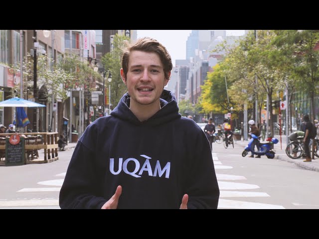 Florent présente l’UQAM en 90 secondes!