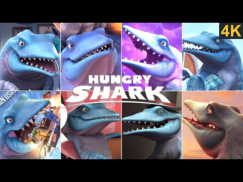 MR SNAPPY ALL TRAILER & MOVIE THROUGH THE YEARS!!! (2010 - 2022) HUNGRY SHARK EVOLUTION 4K