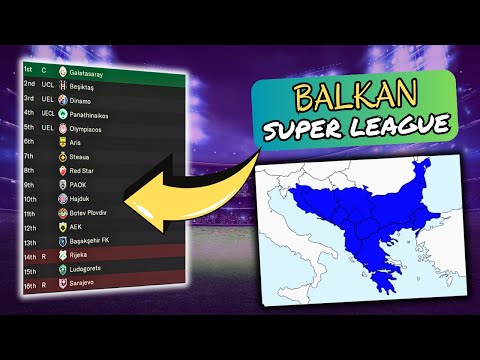 I Created A Balkan Super League In Football Manager 2024!