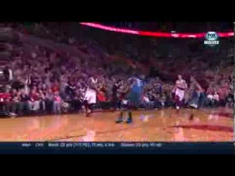 Thomas Robinson Rejects Corey Brewer, Will Barton Alley-oop Slam