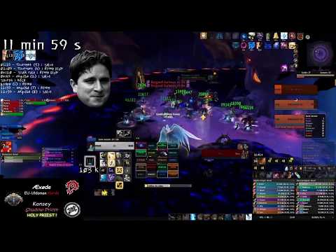 Æxøde vs N'Zoth the Corruptor Mythic - Holy Priest POV