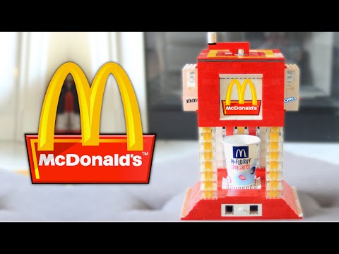 McDonald's McFlurry Maker Custom LEGO Machine | OREO & M&M'S