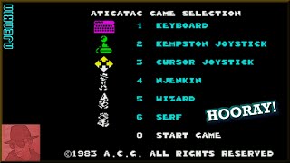 Atic Atac - njenkin version : (MOD) - on the ZX Spectrum 48K !! with Commentary