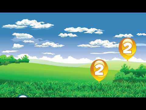 Number Balloon Pop Video
