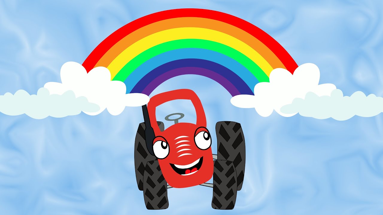 Радуга - Песенка про радугу - Тыр тыр Трактор - Песенки для детей
