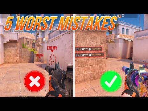 5 MISTAKES Beginners Make In Competitive | STANDOFF 2 TIPS