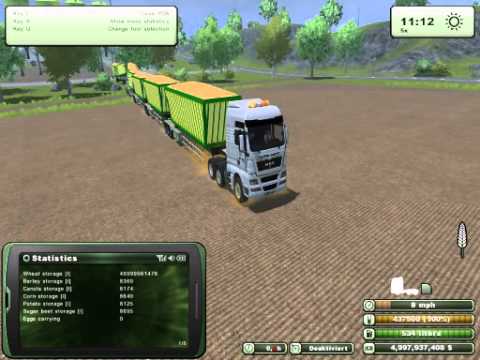 FarmingSimulator2013 mod spotlight train/wheat part 2 + download
