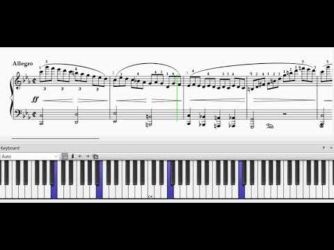 Henri Bertini-Etude Op. 29 No. 7 in C minor