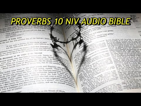Niv Proverbs 10