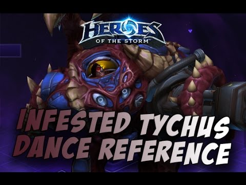 Infested Tychus - Heroes of the Storm (HotS) - 'Movin' Like Bernie' Dance Reference