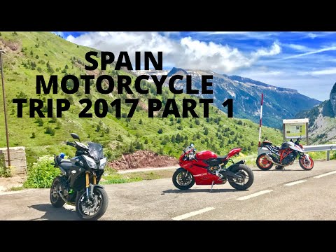 SPAIN MOTORCYCLE TRIP 2017, Part1, Cambridge - Jaca, Loading the van and hitting the road!