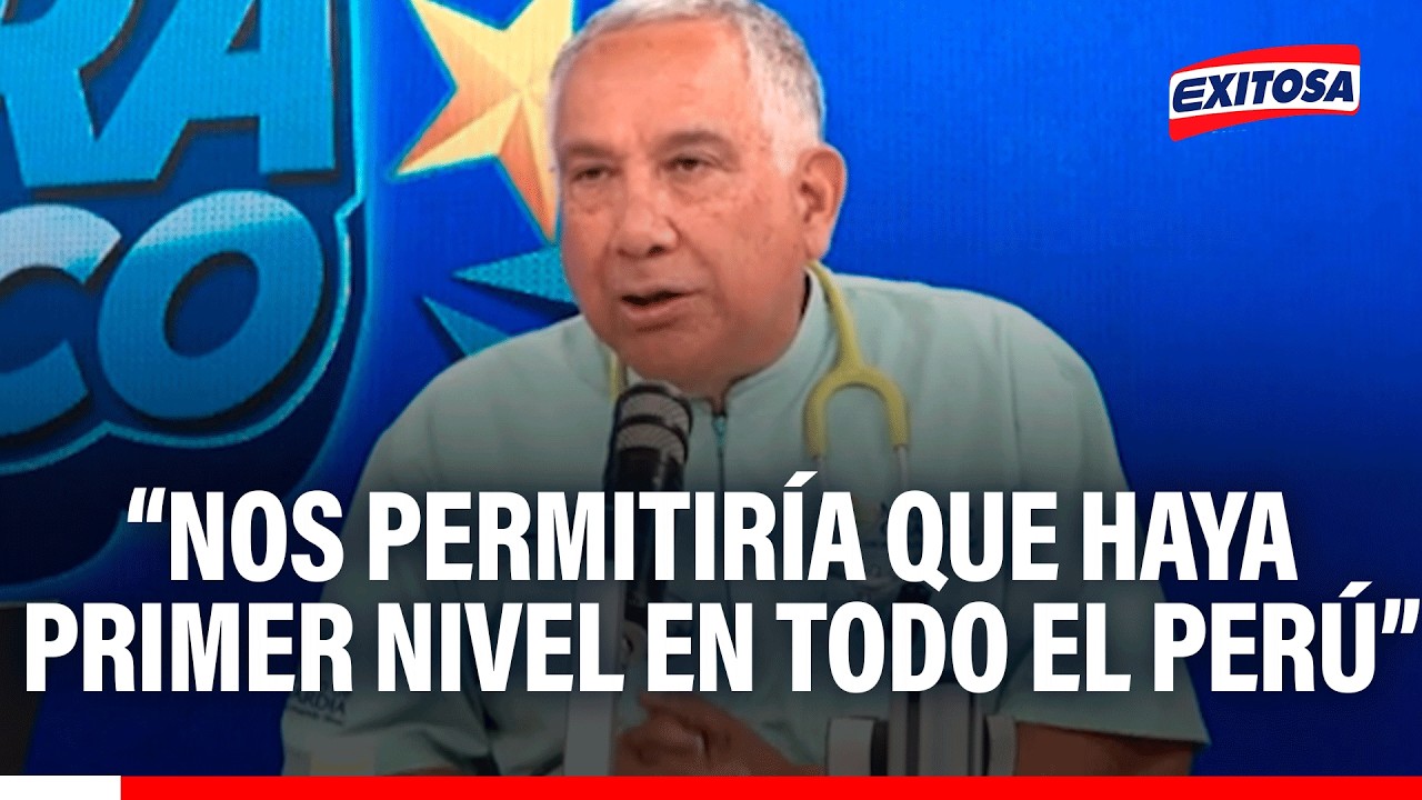 🔴🔵 Armando Massé propone capacitar en atención primaria a poblados del Perú: “En dos meses”