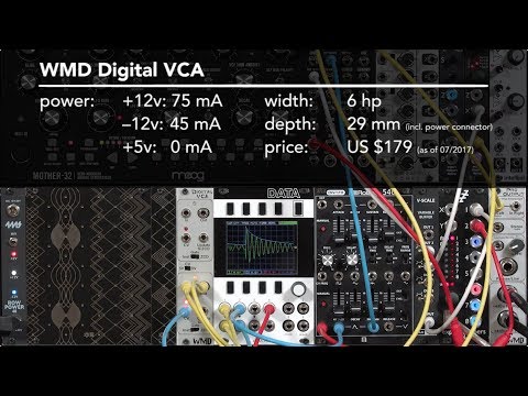 WMD Digital VCA 1/2: De-clicking Attacks (LMS Eurorack Expansion Project)