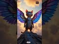 This Fat Cat Dreamed Of Flying And Shocked Everyone ️ Ai Shortsfeed