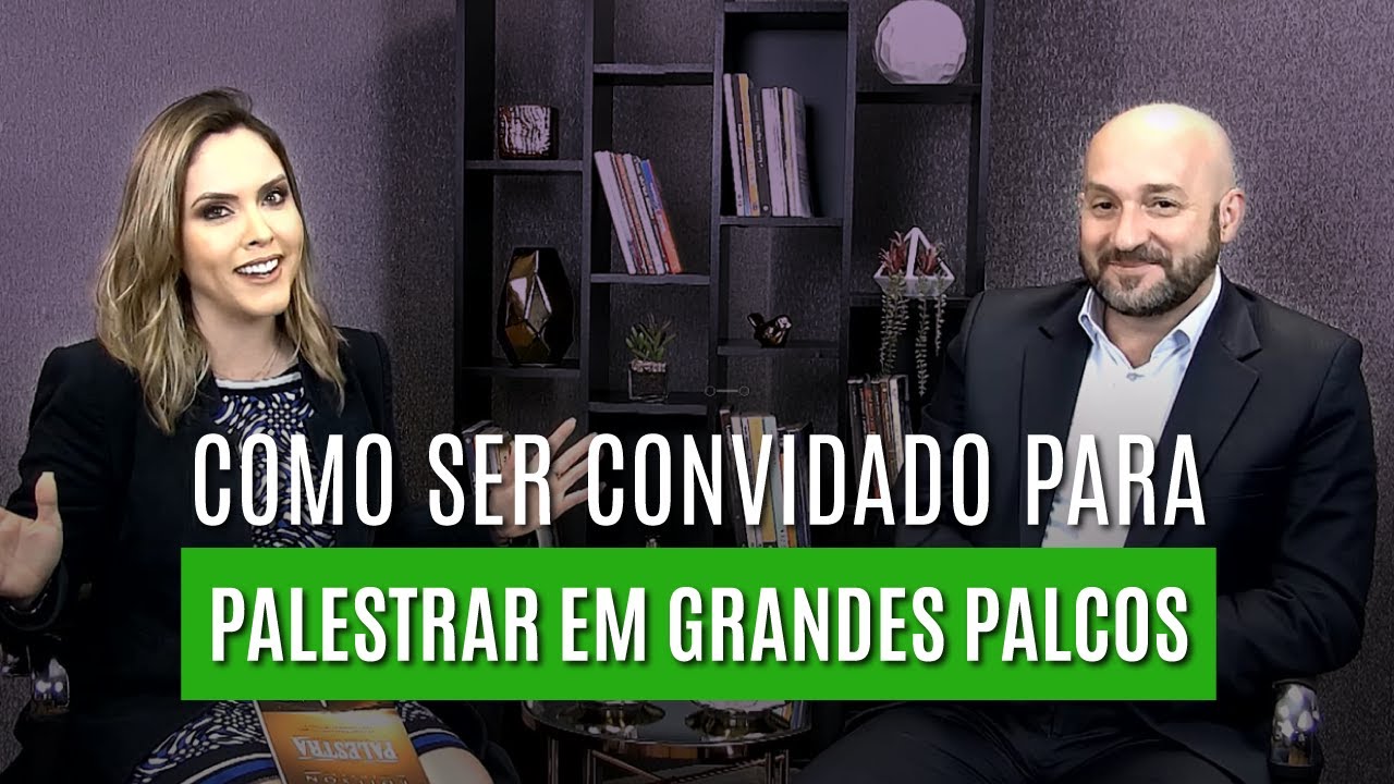 COMO SER CONVIDADO PARA PALESTRAR EM GRANDES PALCOS | Tathi Deândhela