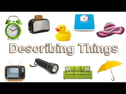 How to Describe Objects in Detail
