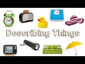 Describing Objects and Things