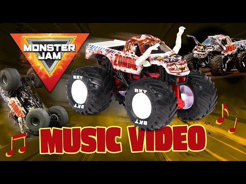 Zombie Fan Music Video 🧟♂️ 🎶 | Monster Jam Trucks Song #8